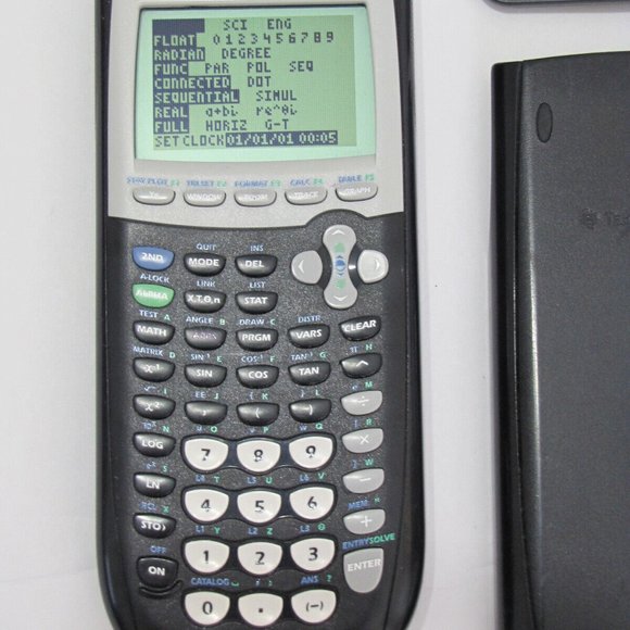 Texas Instruments TI-84 Plus Graphing Calculator with Cover Tested Working - Picture 2 of 6
